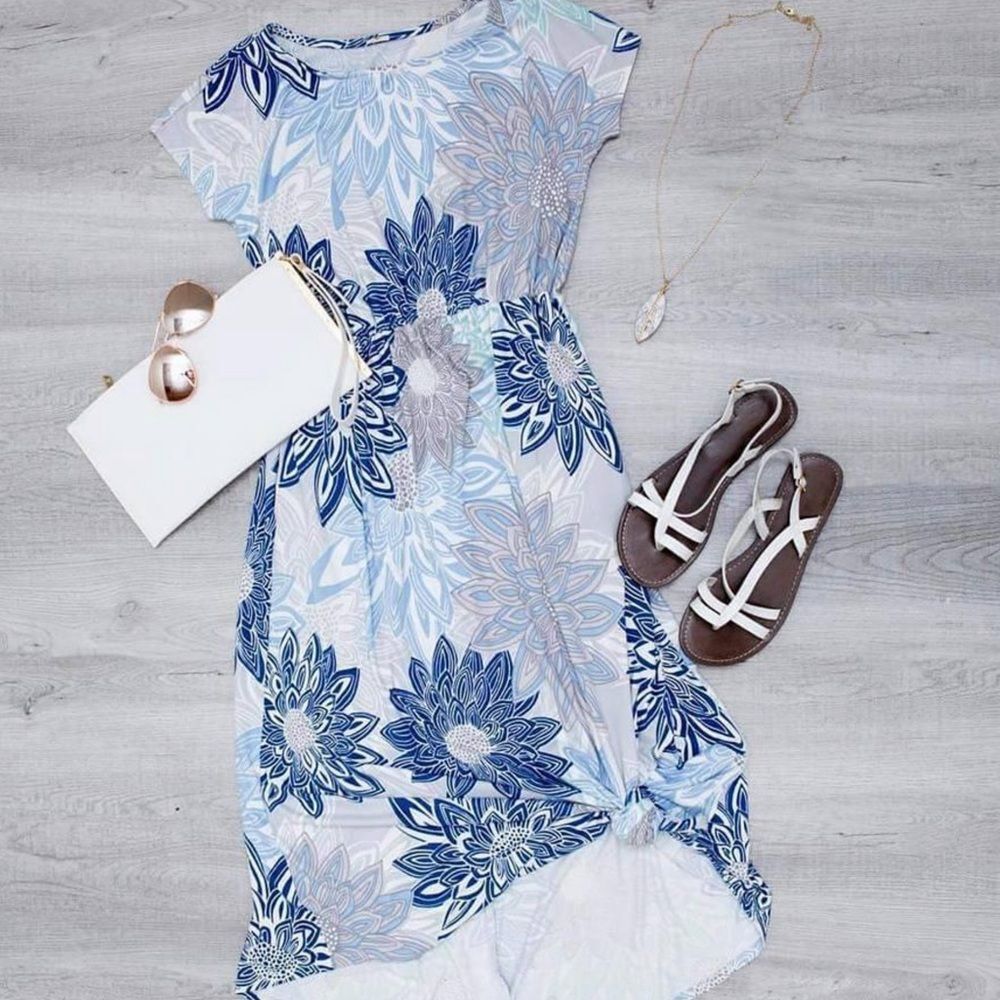 Amelia James short sleeve dress